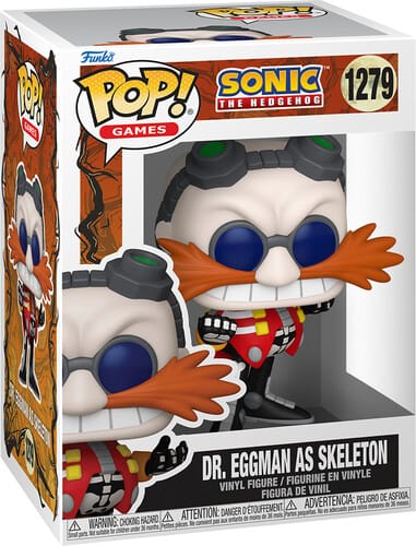 Funko Toys > Funko > Funko Pop! Funko POP! Games: Sonic - Dr. Eggman as Skeleton 889698935296 FUKO93529