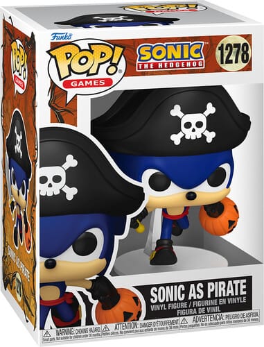 Funko Toys > Funko > Funko Pop! Funko POP! Games: Sonic - Sonic as Pirate 889698935289 FUKO93528