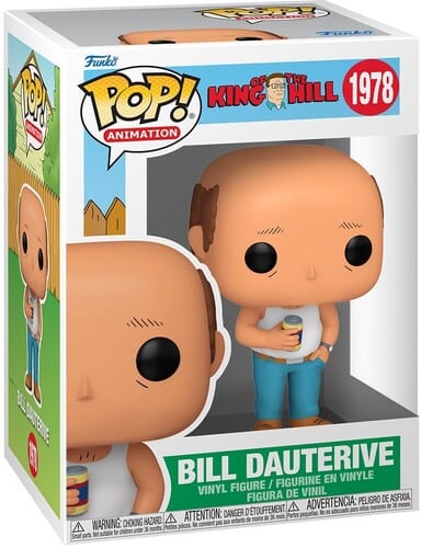 Funko Toys > Funko > Funko Pop! Funko Pop!: King of the Hill - Bill Dautrive 889698865470 FUKO86547