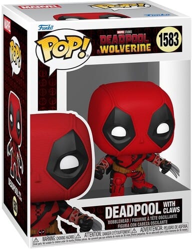 Funko Toys > Funko > Funko Pop! Funko POP! Marvel: Deadpool 3 - Deadpool (With Claws) 889698904568 FUKO90456