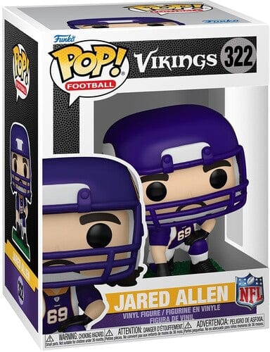 Funko Toys > Funko > Funko Pop! Funko POP!: NFL: Legends - Jared Allen (Vikings) (Vinyl Figure, Collectible) 889698893527 FUKO89352