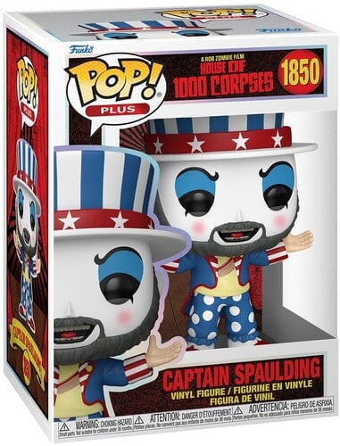 Funko Toys > Funko > Funko Pop! Funko POP!: Plus: House of 1,000 Corpses - Capt. Spaulding (Vinyl Figure, Collectible) 889698864459 FUKO86445