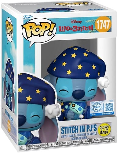 Funko Toys > Funko > Funko Pop! Funko POP! Plus: Lilo & Stitch - Stitch Starry PJs (Glow-in-the-Dark) (Disney) 889698919210 FUKO91921