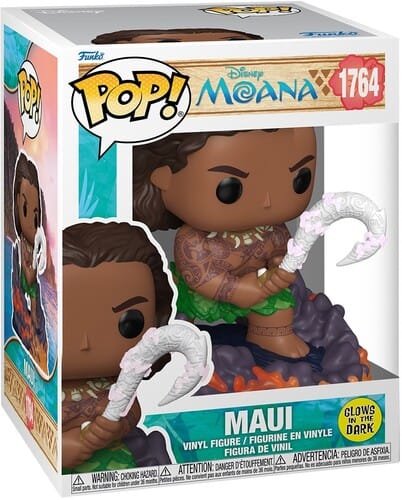Funko Toys > Funko > Funko Pop! Funko POP! Premium: Moana - Maui (Glow-in-the-Dark) (Disney) 889698932042 FUKO93204
