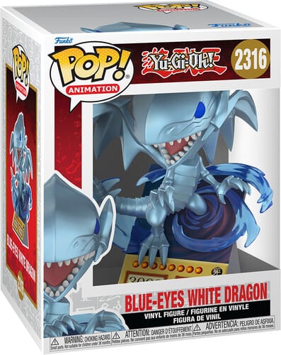 Funko Toys > Funko > Funko Pop! Funko POP! Premium: Yu-Gi-Oh! - Blue-Eyes White Dragon (Card) 889698866088 FUKO86608