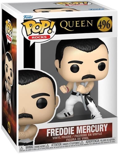 Funko Toys > Funko > Funko Pop! Funko POP! Rocks: Queen - Freddie Mercury (White Singlet) 889698753739 FUKO75373
