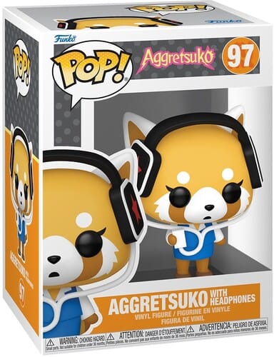 Funko Toys > Funko > Funko Pop! Funko Pop!: Sanrio - Aggretsuko w/ Headphones 889698803922 FUKO80392