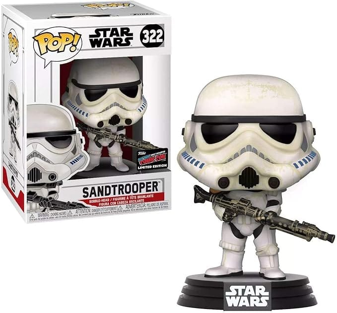 Funko Toys > Funko > Funko Pop! Funko Pop!: Star Wars- Sandtrooper #322 Exclusive 889698397926