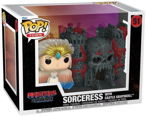 Funko Toys > Funko > Funko Pop! Funko POP! Town: Masters of the Universe - Sorceress with Castle Grayskull (He-Man, MOTU) 889698936323 FUKO93632