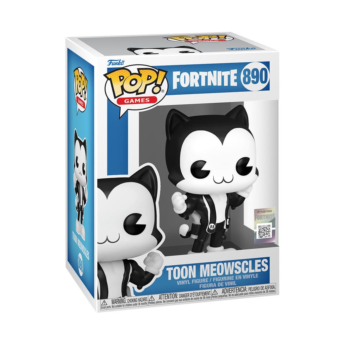 Funko4.3 Toys > Funko > Funko Pop! Funko Pop!: Fortnite - Toon Meowscles 889698664219 FU66421