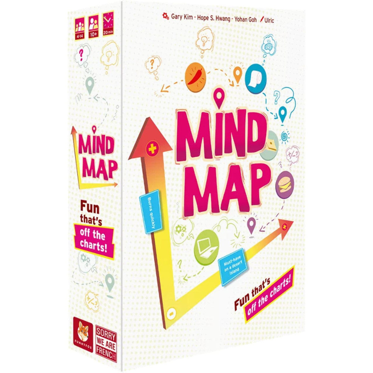 Funny Fox Board Games > Card Games Mind Map 3616450000766 HBG FUMIN-EN
