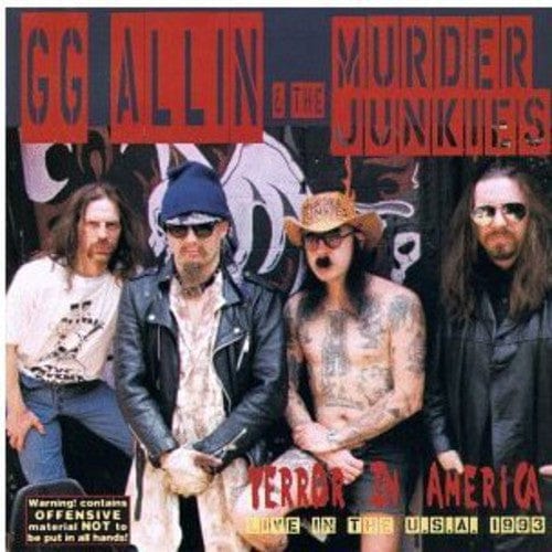G.G. Allin Music > Vinyl Records GG Allin & the Murder Junkies - Terror in America 095081001213 AVR12A.1