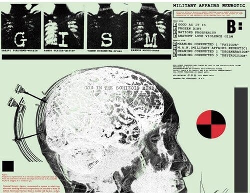 G.I.S.M. Music > Vinyl Records G.I.S.M. - Military Affairs Neurotic 781676751716 RPE75171.1