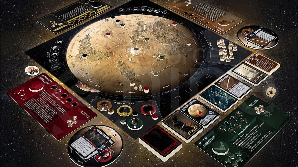Gale Force Nine Board Games > Large Box Games Dune: A Game of Conquest and Diplomacy 9781638840077 GF9 DUNE05