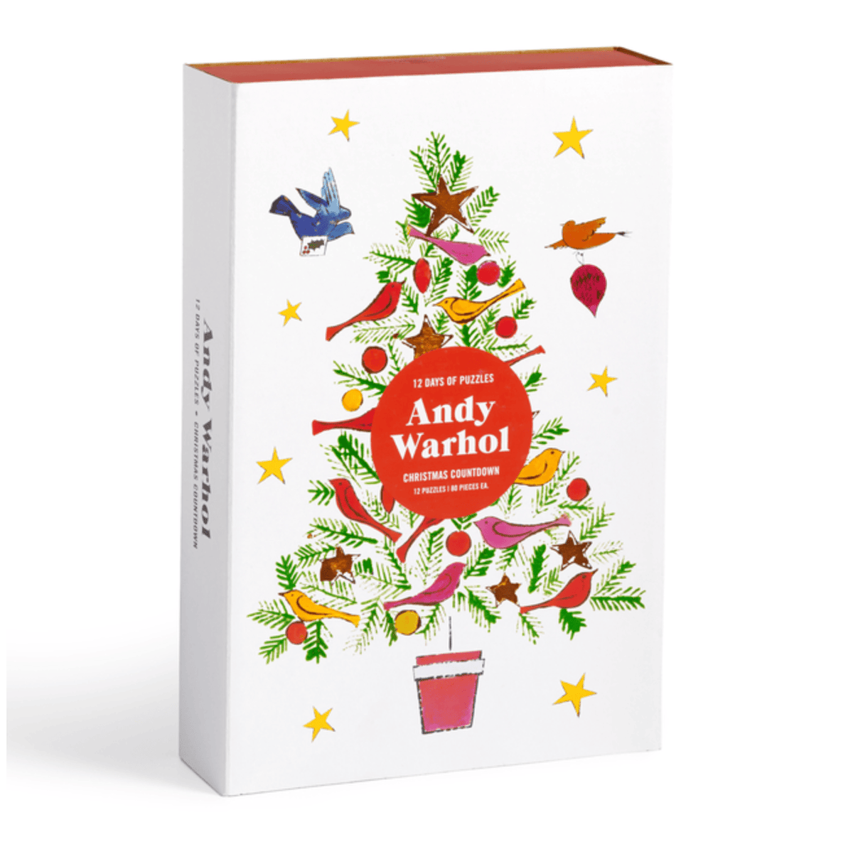 Galison Puzzles > Jigsaw Puzzles Andy Warhol 12 Days of Puzzles Christmas Countdown 9780735378773 ING-9780735378773