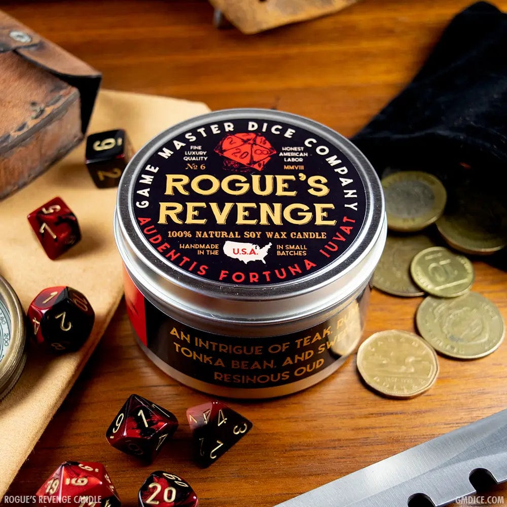 Game Master Dice Decor > Candles Rogue's Revenge Gaming Candle 91218940