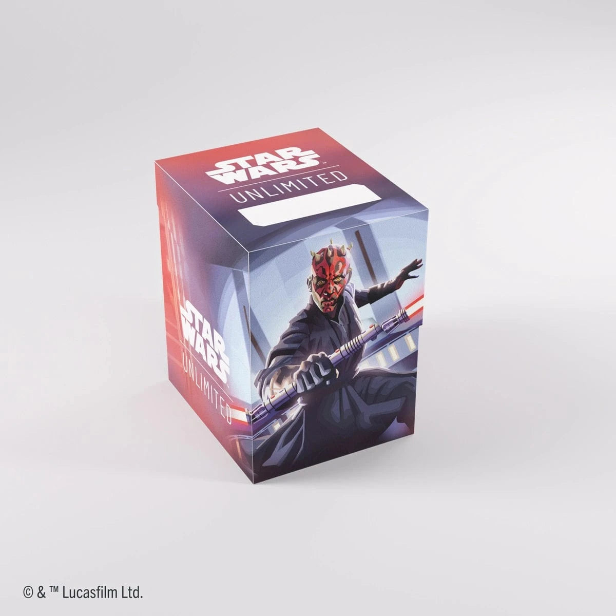 Gamegenic Game Supplies > Card Boxes Gamegenic: Star Wars Unlimited - Soft Crate, Darth Maul 4251715418758 GGS25153ML