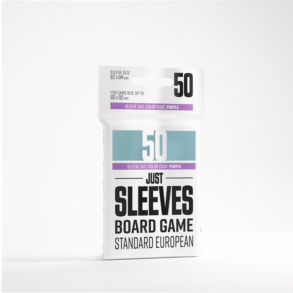Gamegenic Game Supplies > Card Sleeves Just Sleeves - Standard European (50) 4251715420737 GGX10022ML