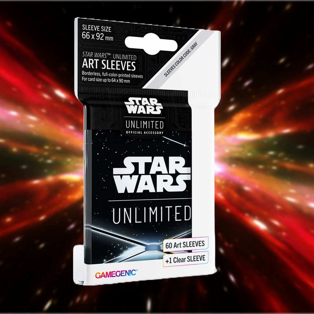 Star Wars : Unlimited Art Sleeves Card Back Black