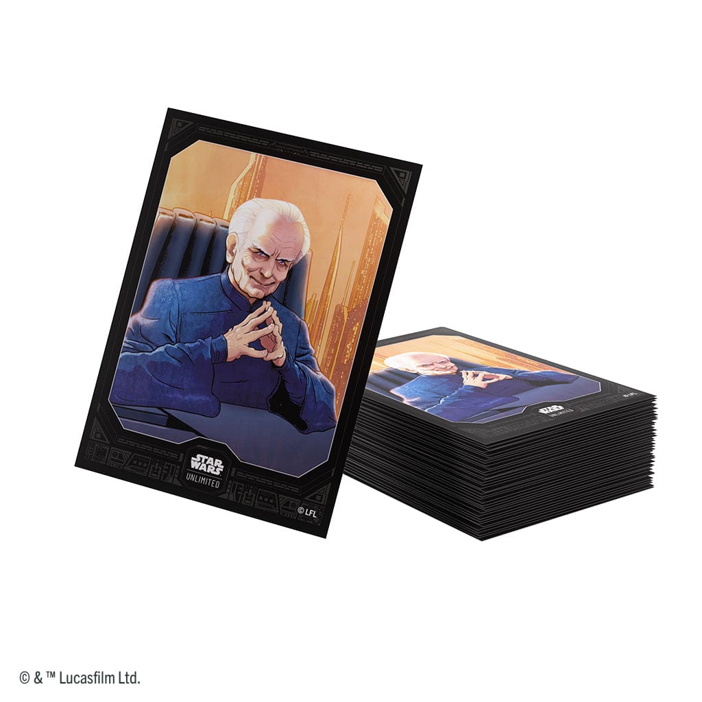 Gamegenic Game Supplies > Card Sleeves Star Wars: Unlimited Premium Art Sleeves - Chancellor Palpatine 4251715419182 GGS15100ML