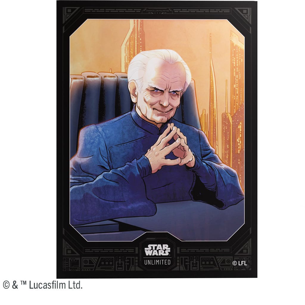 Gamegenic Game Supplies > Card Sleeves Star Wars: Unlimited Premium Art Sleeves - Chancellor Palpatine 4251715419182 GGS15100ML
