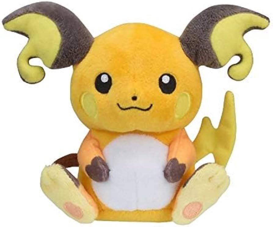GAMER CELL Toys > Plushies TAKARA TOMY ARTS: POKEMON - RAICHU PLUSH 4904790721397 2TP21397
