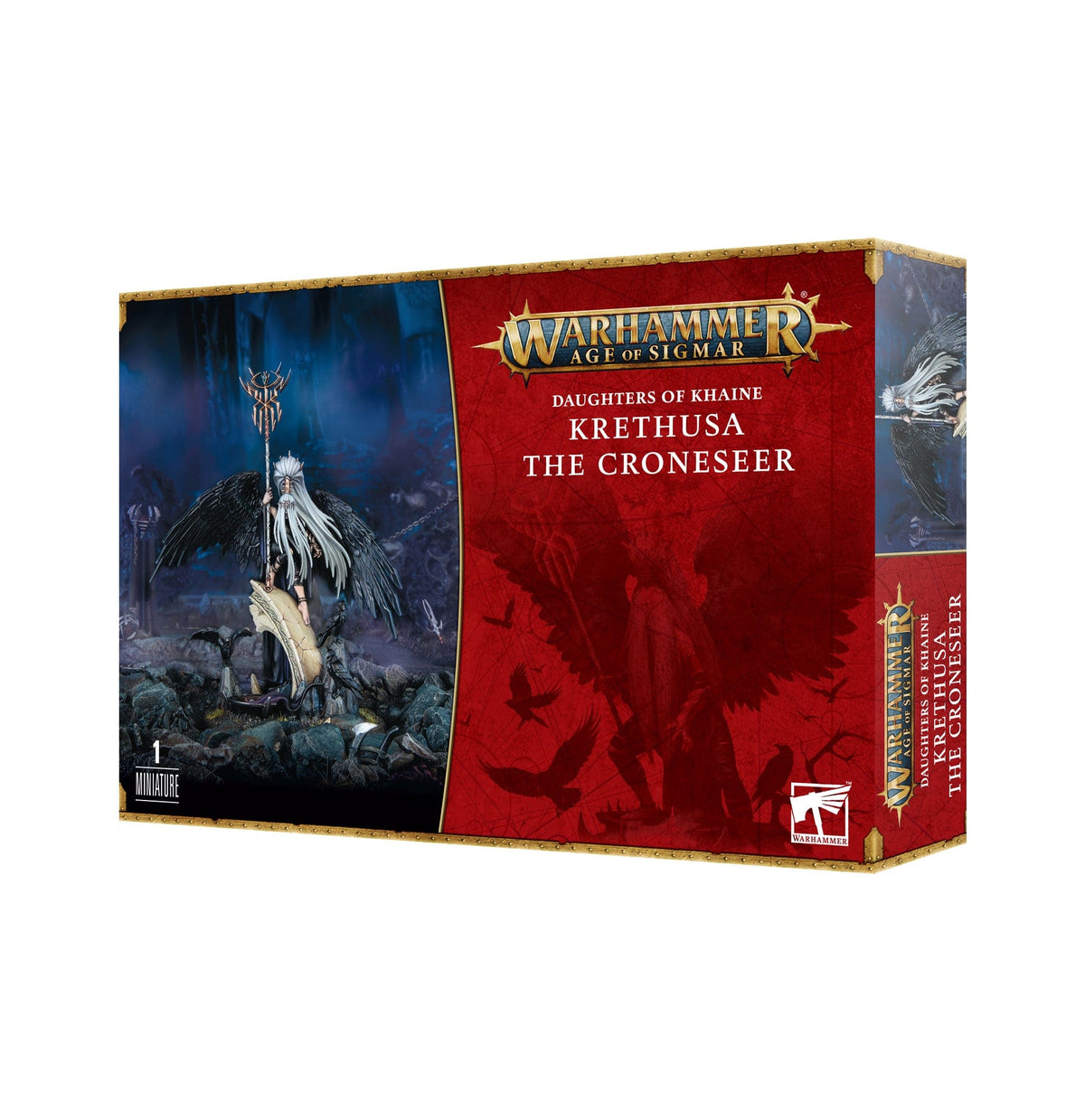 Games Workshop Games Workshop > Age of Sigmar DAUGHTERS/KHAINE: KRETHUSA THE CRONESEER 5011921204250 85-24