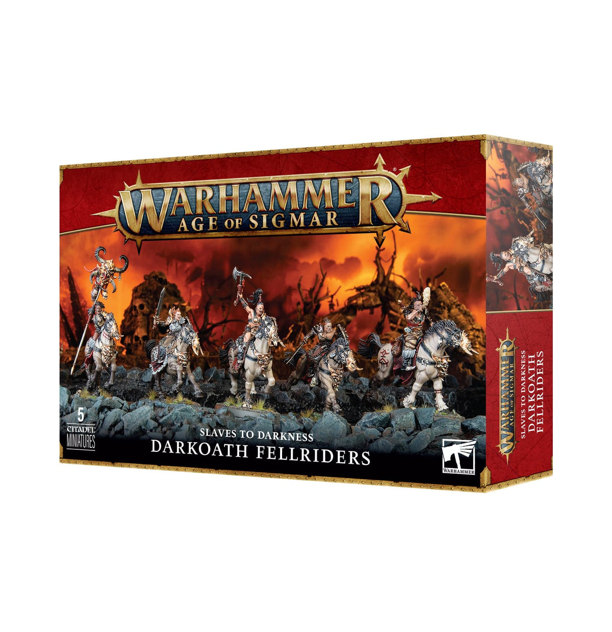 Games Workshop Games Workshop > Age of Sigmar SLAVES TO DARKNESS: DARKOATH FELLRIDERS 5011921204113 83-54