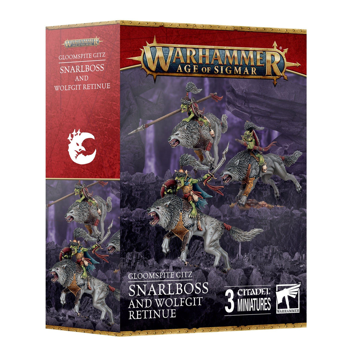 Games Workshop Games Workshop > Age of Sigmar Warhammer 40K - Snarlboss & Wolfgit Retinue 5011921254422 89-98