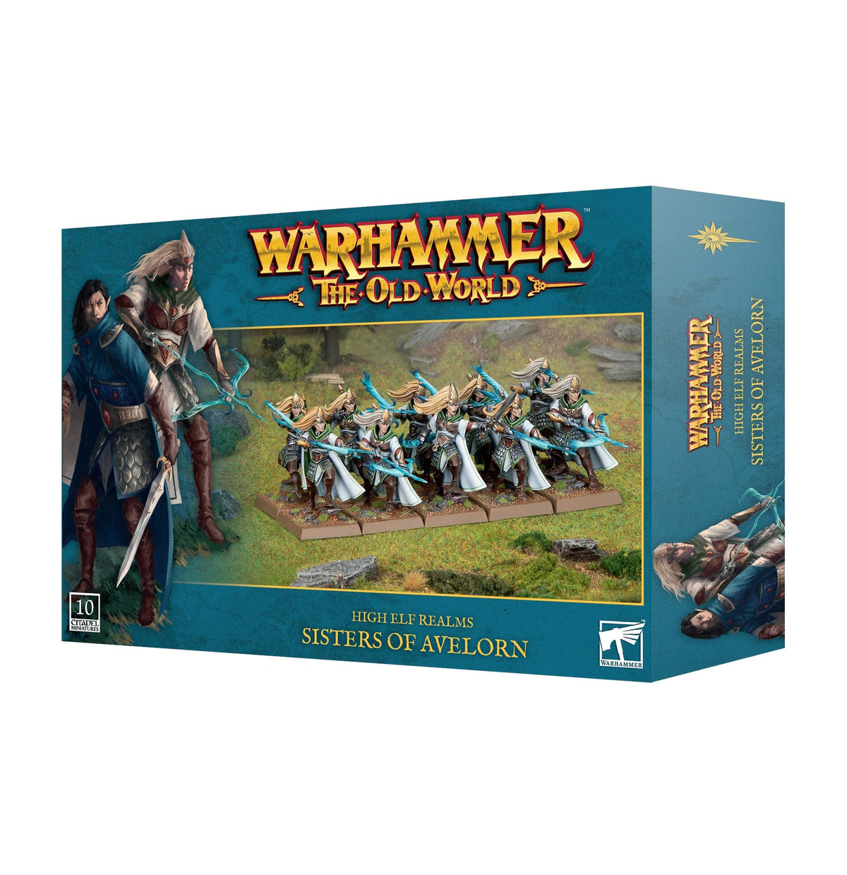 Games Workshop Games Workshop > Age of Sigmar Warhammer 40K - The Old World - High Elf Realms: Sisters of Avelorn 5011921221677 13-16
