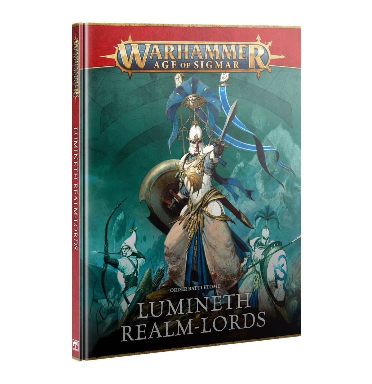 Games Workshop Games Workshop > Age of Sigmar Warhammer Age of Sigmar: Battletome Lumineth Realm Lords (ENG) 9781804577035 87-04