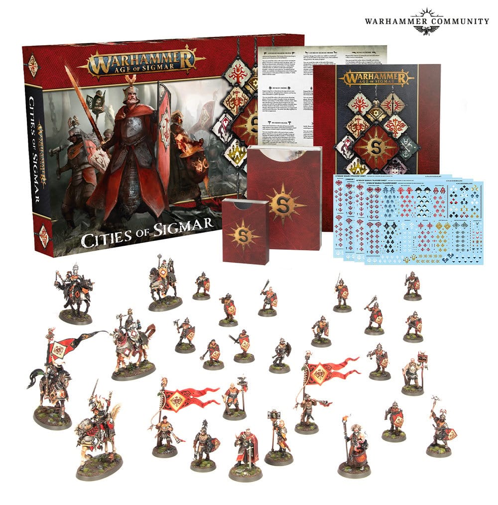 Games Workshop Tabletop Games > Games Workshop > Age of Sigmar Warhammer Age of Sigmar - Cities of Sigmar Army Set 5011921201129 86-04