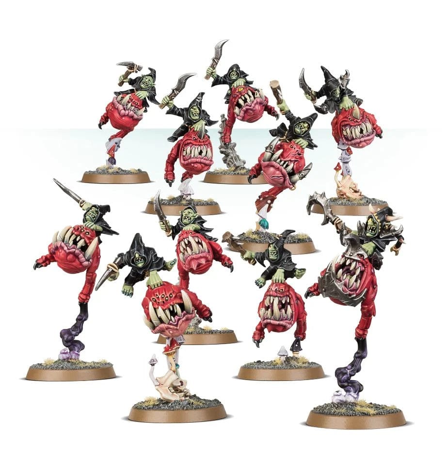 Games Workshop Tabletop Games > Games Workshop > Age of Sigmar Warhammer - Age of Sigmar: Gloomspite Gitz: Squig Hoppers 5011921170241 89-44