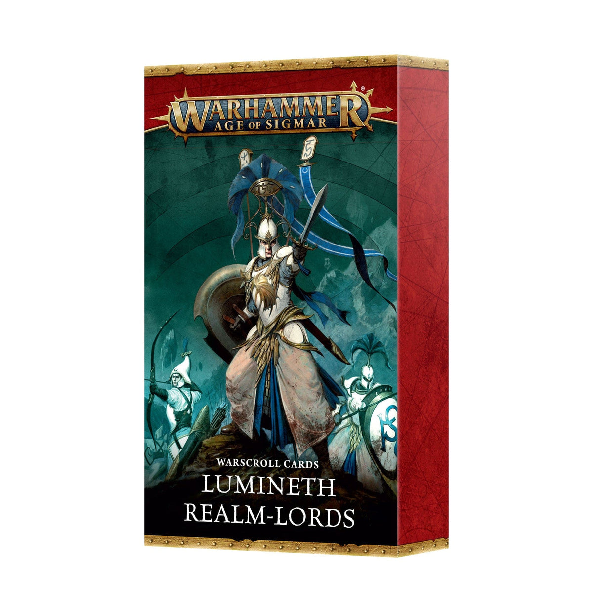 Games Workshop Games Workshop > Age of Sigmar Warhammer Age of Sigmar: Lumineth Realm Lords Warscroll Cards (ENG) 5011921254002 87-03