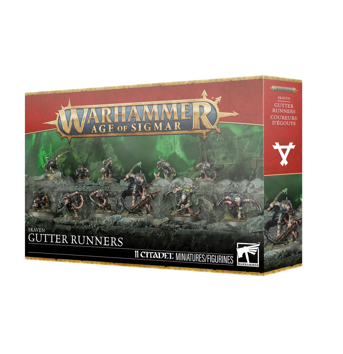 Games Workshop Games Workshop > Age of Sigmar Warhammer Age of Sigmar: Skaven Gutter Runners 5011921266661 90-34