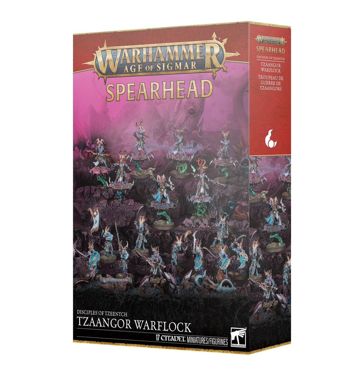 Games Workshop Games Workshop > Age of Sigmar Warhammer Age of Sigmar: Spearhead -Tzaangor Warflock 5011921249213 70-839