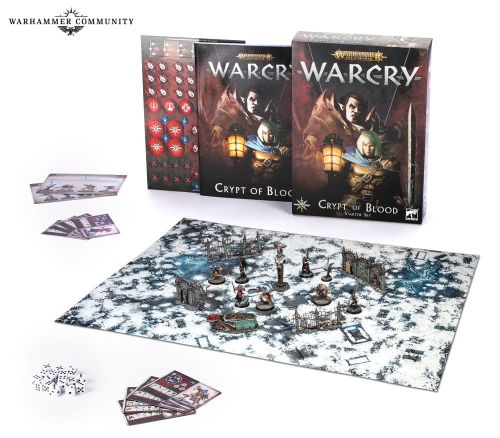 Games Workshop Tabletop Games > Games Workshop > Age of Sigmar Warhammer Age of Sigmar - Warcry: Crypt of Blood Starter Set 5011921200153 112-09