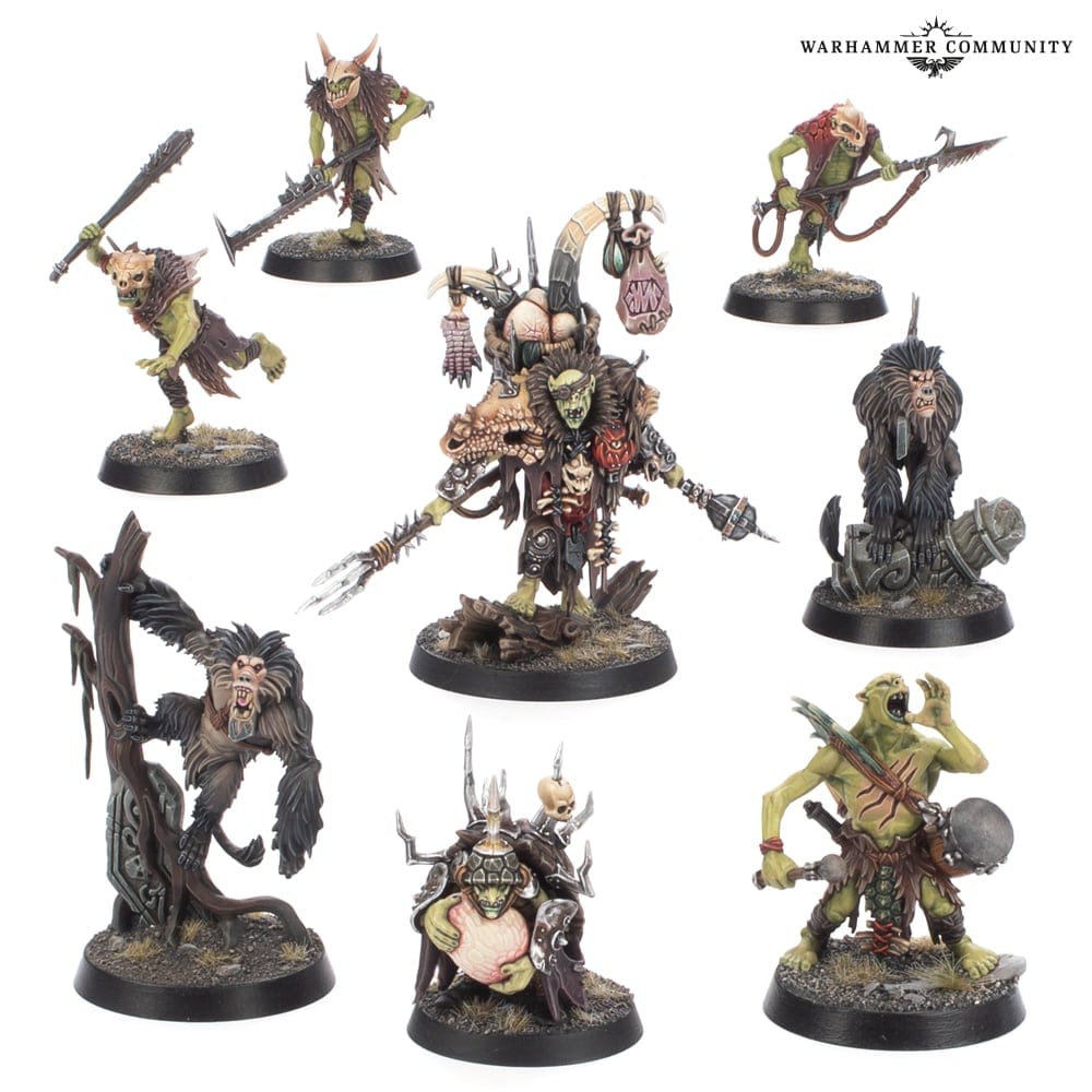 Games Workshop Tabletop Games > Games Workshop > Age of Sigmar Warhammer Age of Sigmar - Warcry: Kruleboyz Monsta-killaz 5011921201495 112-16
