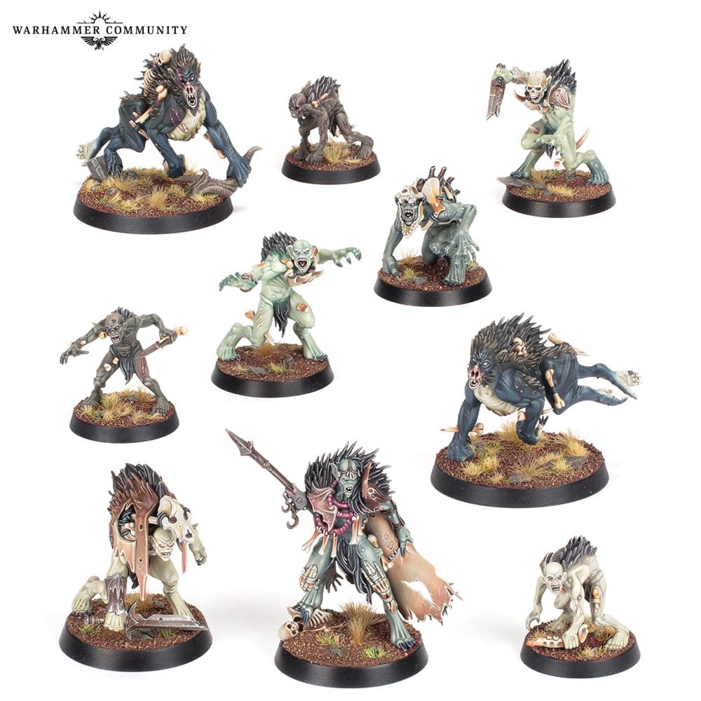 Games Workshop Tabletop Games > Games Workshop > Age of Sigmar Warhammer Age of Sigmar - Warcry: Royal Beastflayers Warband 5011921195862 111-98