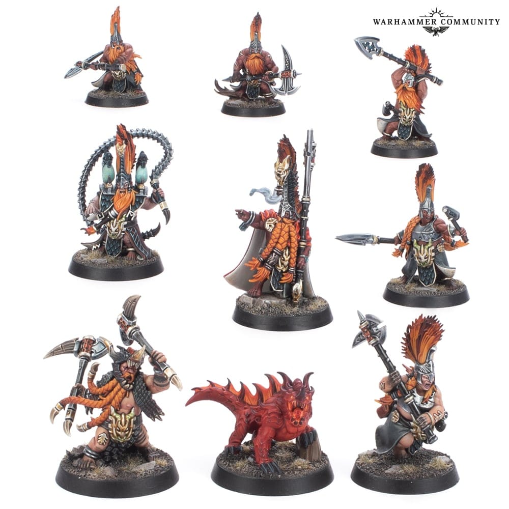 Games Workshop Tabletop Games > Games Workshop > Age of Sigmar Warhammer Age of Sigmar - Warcry: Vulkyn Flameseekers 5011921201471 112-15