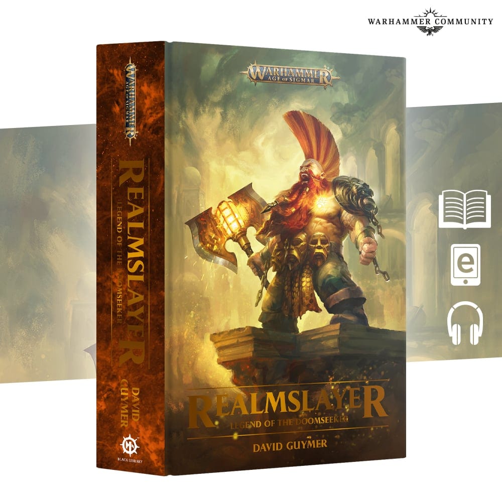 Games Workshop Tabletop Games > Games Workshop > Black Library Warhammer Age of Sigmar - Realmslayer: Legend of the Doomseeker (HB) 9781800262010 BL3103