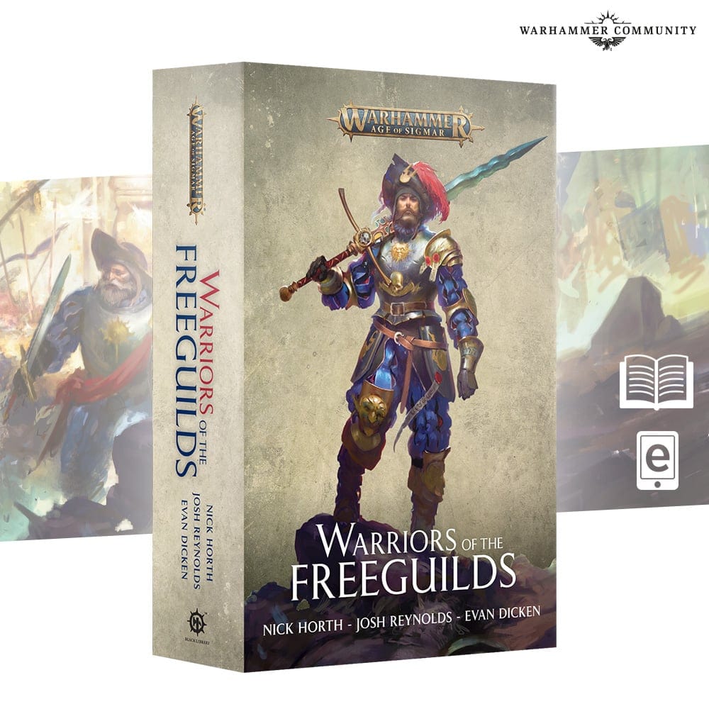 Games Workshop Tabletop Games > Games Workshop > Black Library Warhammer Age of Sigmar - Warriors of the Freeguilds 9781804070031 BL3086