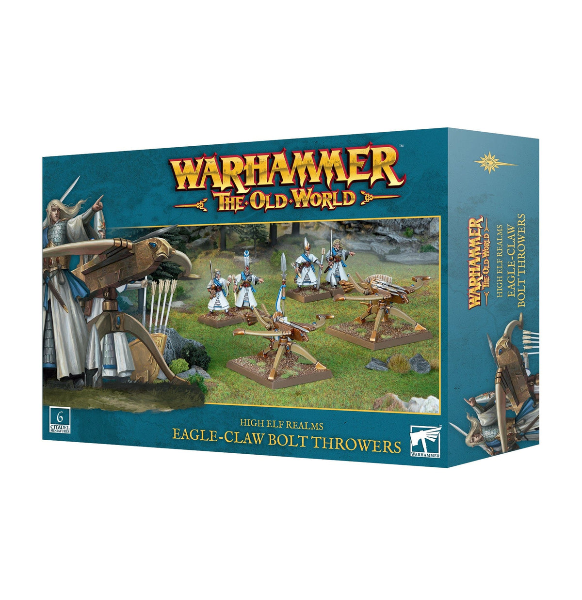 Games Workshop Games Workshop > Old World Warhammer 40K - High Elf Realms: Eagle Claw Bolt Throwers 5011921221509 13-05