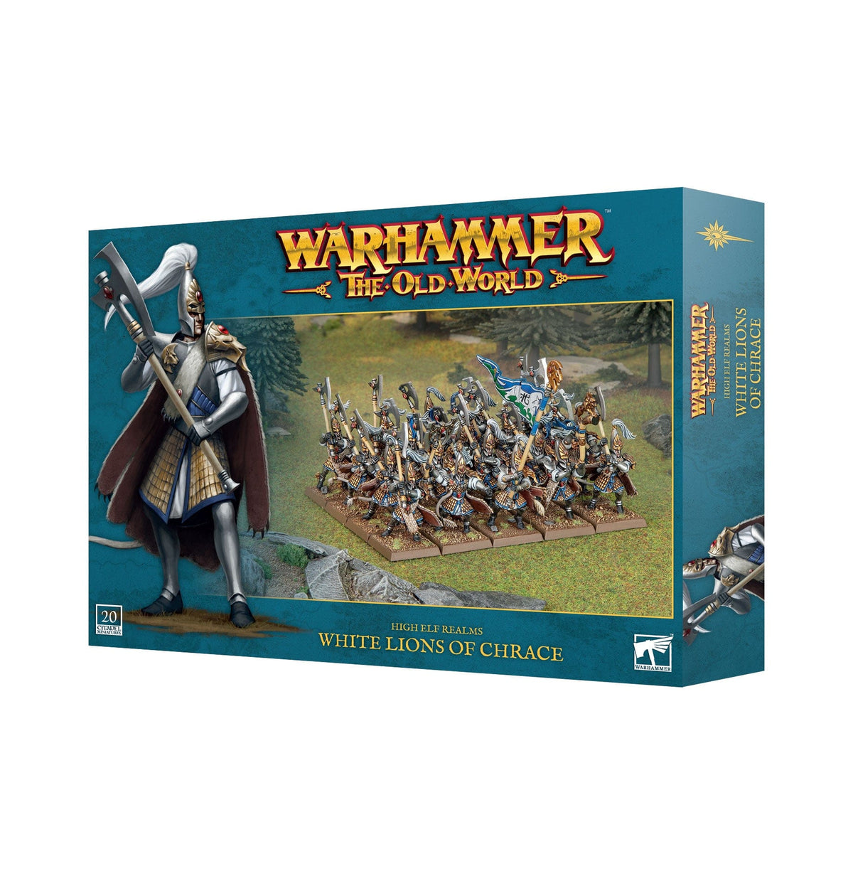 Games Workshop Games Workshop > Old World Warhammer 40K - High Elf Realms: White Lions of Chrace 5011921221479 13-14