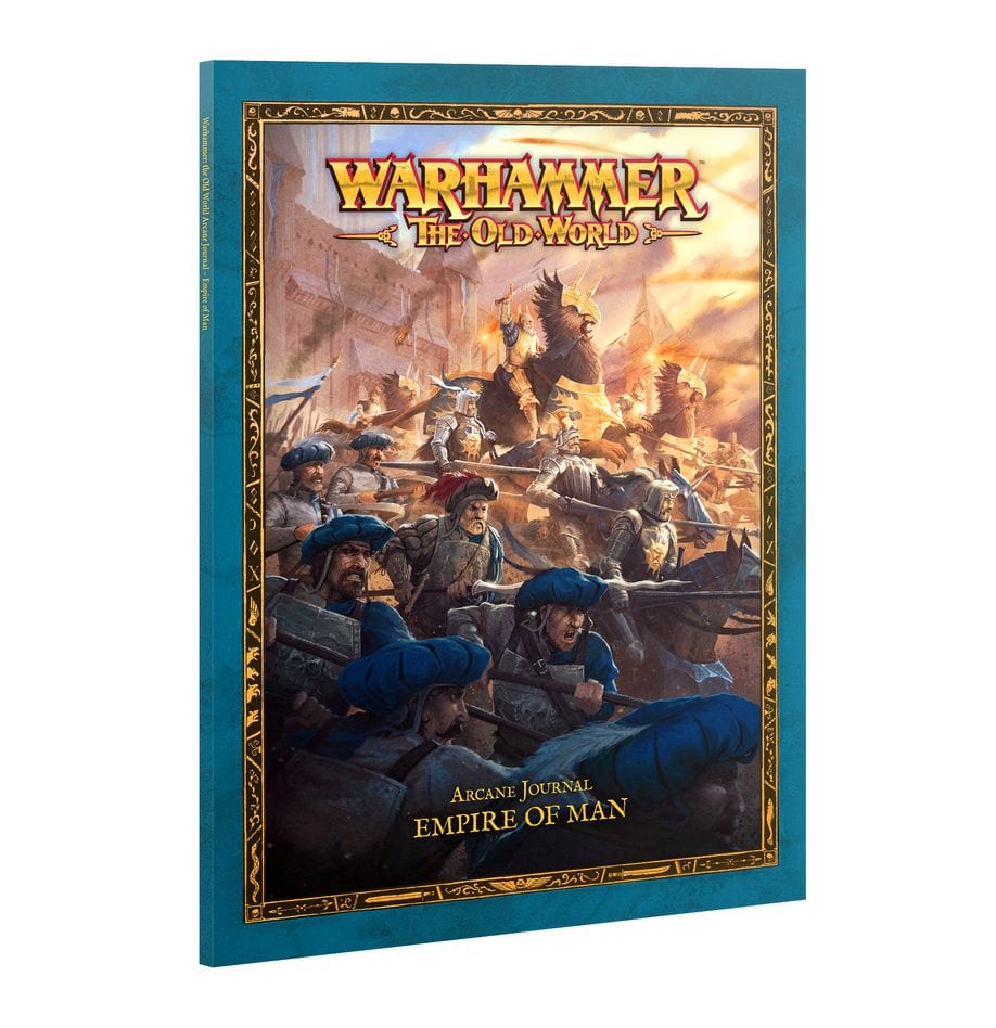 Games Workshop Games Workshop > Old World WARHAMMER THE OLD WORLD - ARCANE JOURNAL: EMPIRE OF MAN 9781837790678 06-101