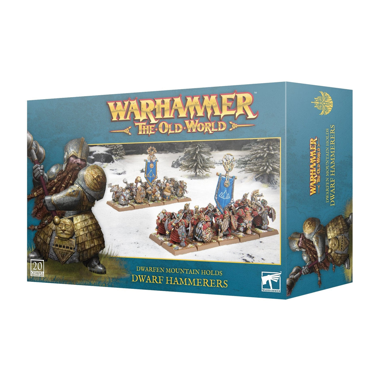 Games Workshop Games Workshop > Old World Warhammer - The Old World - DWARFEN MOUNTAIN HOLDS: DWARF HAMMERERS 5011921206810 10-10