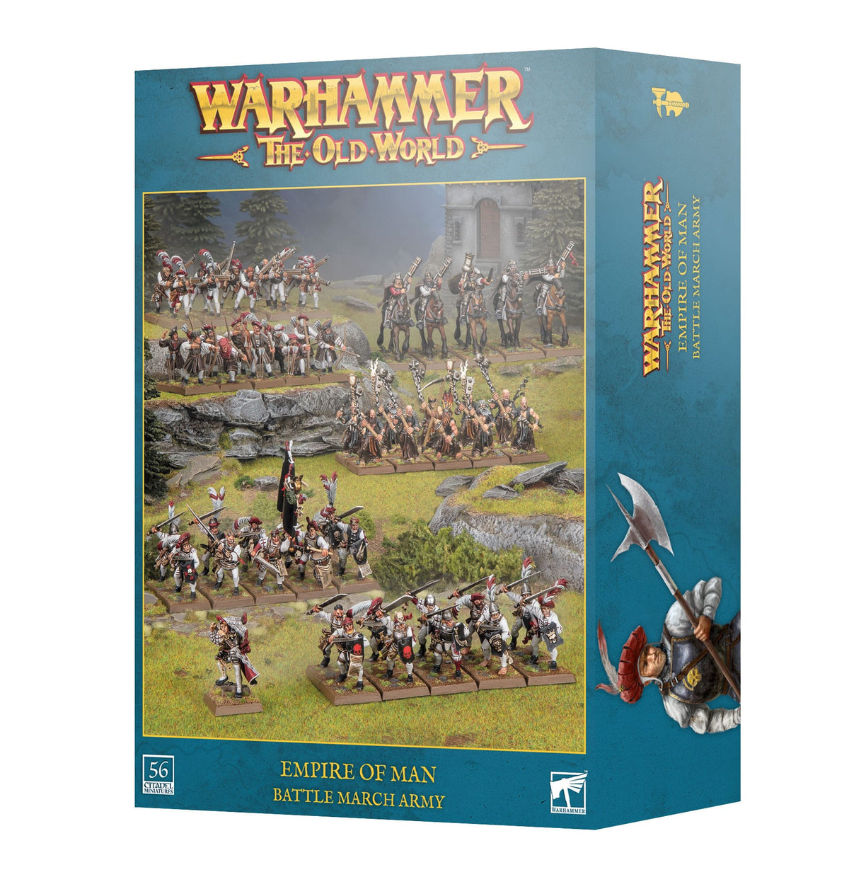 Games Workshop Games Workshop > Old World Warhammer - The Old World - Empire of Man: Battle March Army 5011921274758 06-122