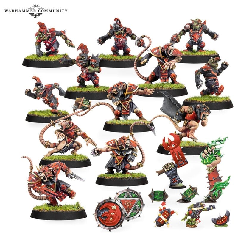 Games Workshop Tabletop Games > Games Workshop > Other Warhammer Blood Bowl - Underworld Denizens Blood Bowl Team: The Underworld Creepers 5011921205561 202-04