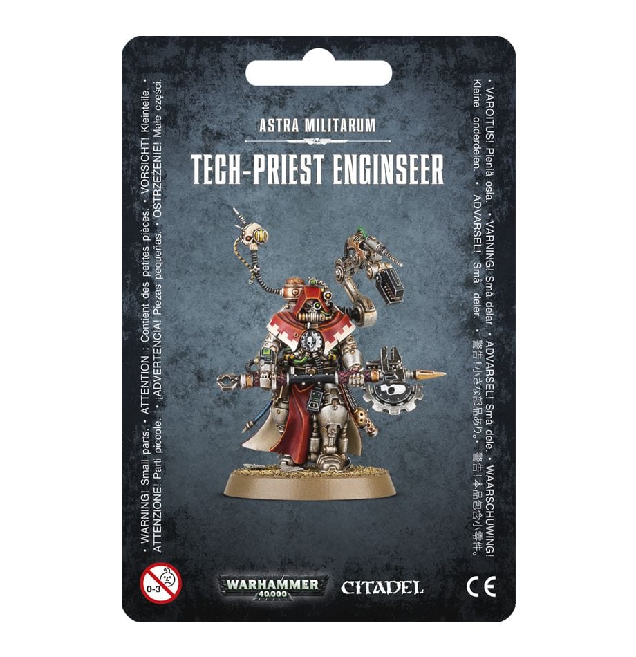 Games Workshop Tabletop Games > Games Workshop > Warhammer 40k > Adeptus Mechanicus Warhammer - 40k: Adeptus Mechanicus - Tech-Preist Enginseer 5011921155910 59-27