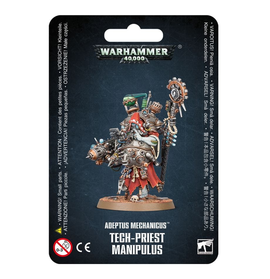 Games Workshop Tabletop Games > Games Workshop > Warhammer 40k > Adeptus Mechanicus Warhammer - 40k: Adeptus Mechanicus - Tech-Priest Manipulus 5011921155422 59-21
